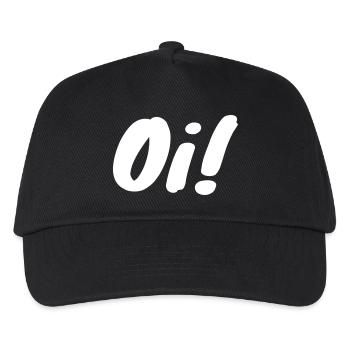 oi! - Kinder Basecap - Schwarz - Vorne