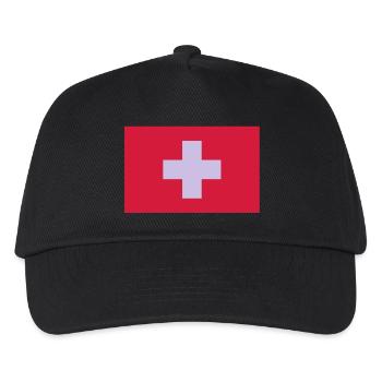 dr_suisse - Kinder Basecap - Schwarz - Vorne