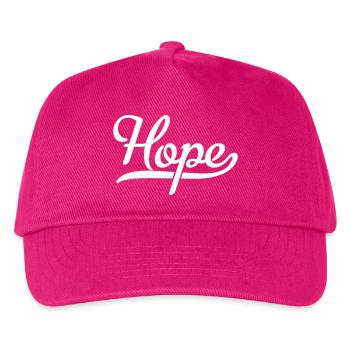 Hope - Kinder Basecap - Fuchsia - Vorne