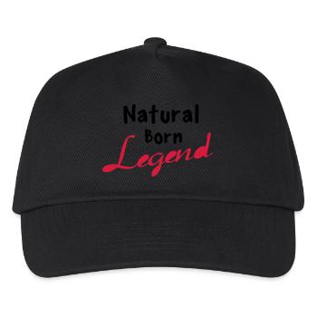 Born Legend - Kids’ Baseball Cap - black - Front