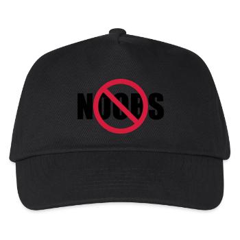 Aucun signe de noobs interdit - Casquette de baseball Enfant - noir - Devant