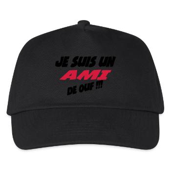 Je suis un AMI de ouf !!! - Casquette de baseball Enfant - noir - Devant