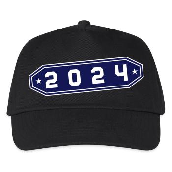 2024 Symbol - Kids’ Baseball Cap - black - Front