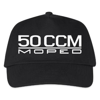 Emblème de cyclomoteur 50 ccm - Casquette de baseball Enfant - noir - Devant