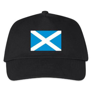 schottland - Kinder Basecap - Schwarz - Vorne