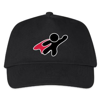 Superhero - Kids’ Baseball Cap - black - Front
