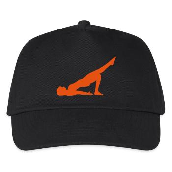 2541614 15809713 yoga - Kinder Basecap - Schwarz - Vorne