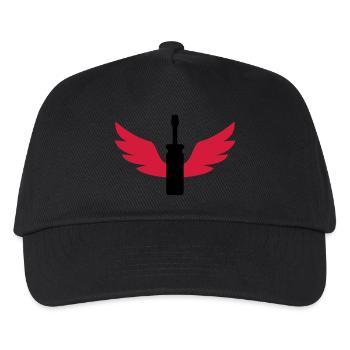 réparateur / réparation / réparer / bricolage - Casquette de baseball Enfant - noir - Devant