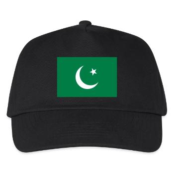 Pakistan flag / Drapeau Pakistan - Kids’ Baseball Cap - black - Front