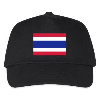 Thailand - Kinder Basecap - Schwarz - Vorne