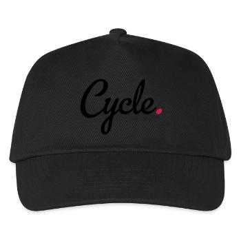 cycling - Kids’ Baseball Cap - black - Front