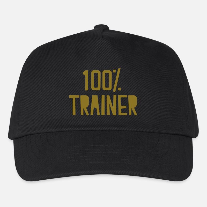 Trainer - Kinder Basecap - Schwarz