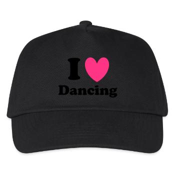 Dancing - Kinder Basecap - Schwarz - Vorne