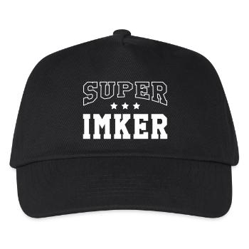 Imker / Biene / Honig / Natur / Bio / Grün / Bauer - Kids’ Baseball Cap - black - Front