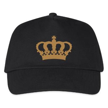 crown - Kids’ Baseball Cap - black - Front