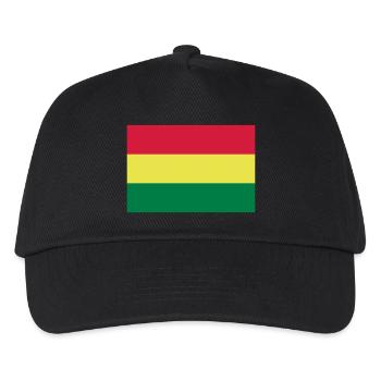 Bolivia flag / Drapeau Bolivie - Kids’ Baseball Cap - black - Front