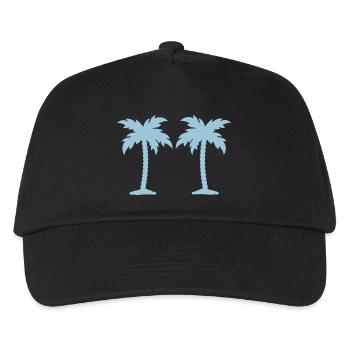 Palm trees - Kids’ Baseball Cap - black - Front