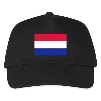 Pays-Bas - Casquette de baseball Enfant - noir - Devant