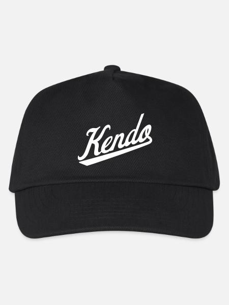 Kendo - Kinder Basecap - Schwarz