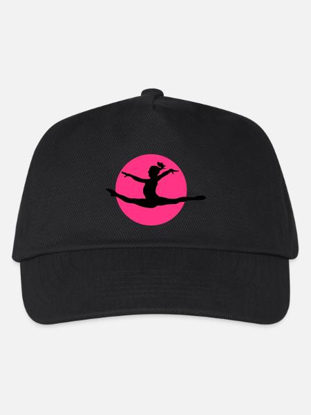 Kunst & Bodenturnen - Kinder Basecap - Schwarz
