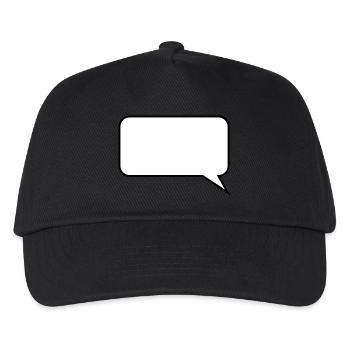 Balloon / / cartoon / / saying / / do statement - Kids’ Baseball Cap - black - Front