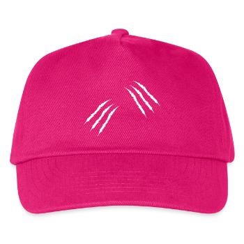 krallen 2 - Kinder Basecap - Fuchsia - Vorne