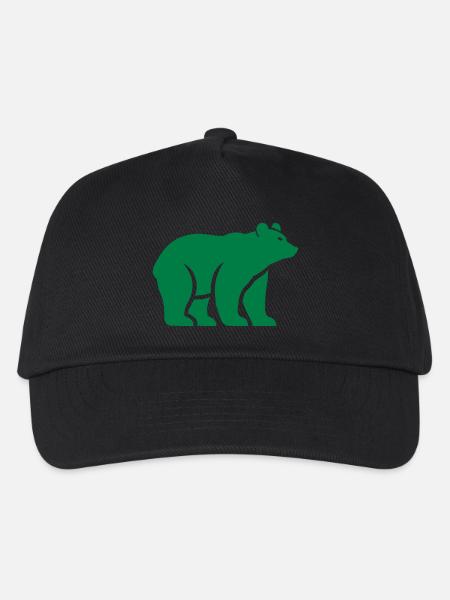 baer - Kinder Basecap - Schwarz