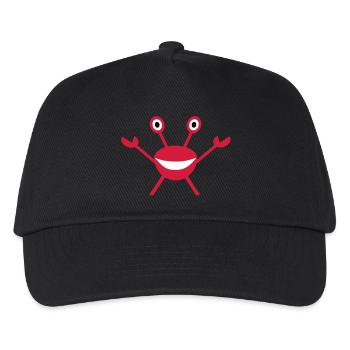 Crab - Crabs - Kids’ Baseball Cap - black - Front