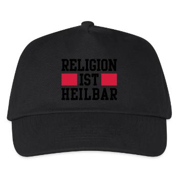 Religion ist heilbar - Casquette de baseball Enfant - noir - Devant