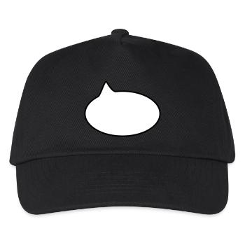Ballon / / dessin animé / / dire / / déclaration - Casquette de baseball Enfant - noir - Devant