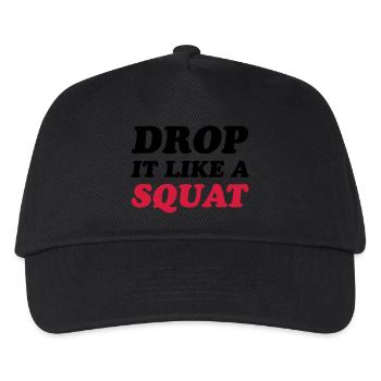 Squat - Casquette de baseball Enfant - noir - Devant