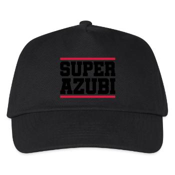 super azubi - Kinder Basecap - Schwarz - Vorne