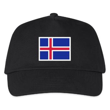 Iceland - Kids’ Baseball Cap - black - Front