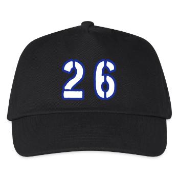 26 Symbole numérique - Casquette de baseball Enfant - noir - Devant