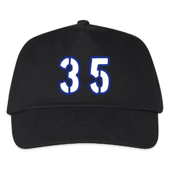 35 Symbole numérique - Casquette de baseball Enfant - noir - Devant