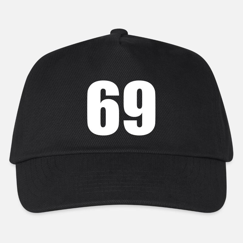 69 - Kinder Basecap - Schwarz