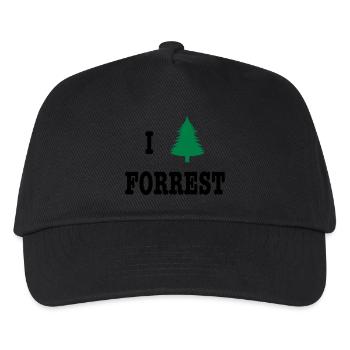 I heart Forrest - Kinder Basecap - Schwarz - Vorne