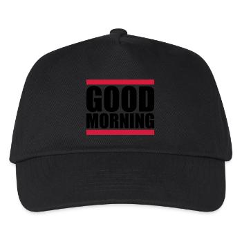 Good Morning Bar - Kids’ Baseball Cap - black - Front