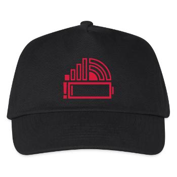 Icons Smartphone Bad Icons - Kids’ Baseball Cap - black - Front