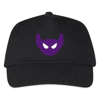 Halloween Geist - Kinder Basecap - Schwarz - Vorne