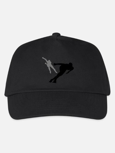 Ice Skater 2C - Casquette de baseball Enfant - noir