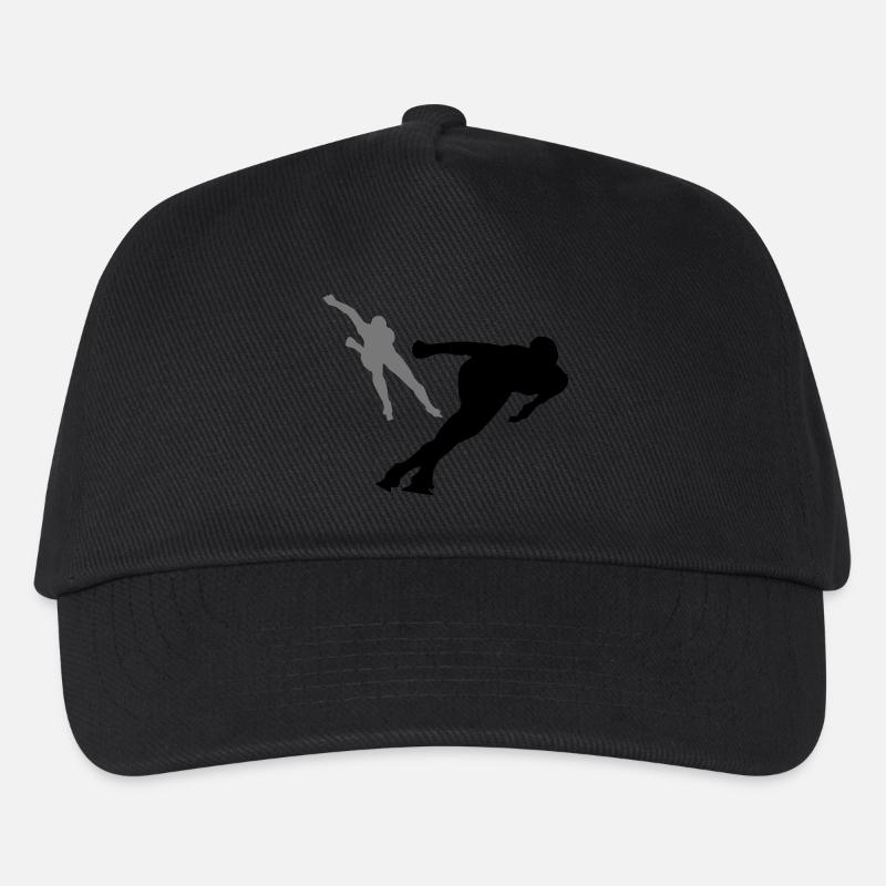 Ice Skater 2C - Casquette de baseball Enfant - noir