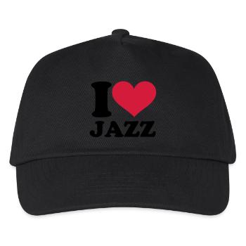 Jazz - Kinder Basecap - Schwarz - Vorne