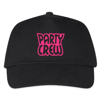 Party Crew - Kids’ Baseball Cap - black - Front