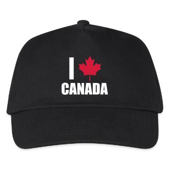 canada - Kids’ Baseball Cap - black - Front