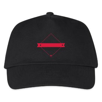 Customize it ! / Anpassen / Personnaliser - Kids’ Baseball Cap - black - Front