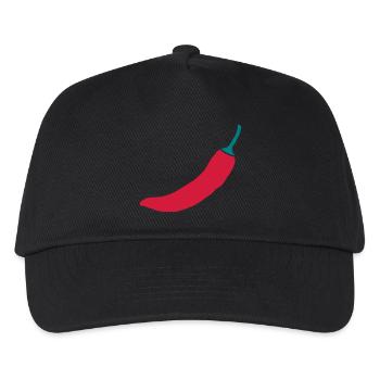 Chili Pepper - Kids’ Baseball Cap - black - Front