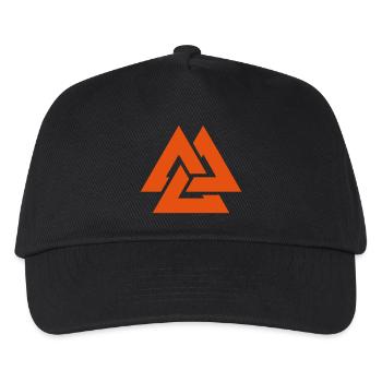 valknut viking scandinavian symbol of Odin - Kids’ Baseball Cap - black - Front