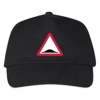 Triangle panel back donkey 209 - Kids’ Baseball Cap - black - Front
