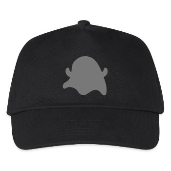 Niedliches Gespenst - Kinder Basecap - Schwarz - Vorne